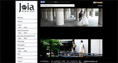Desktop Screenshot of joiaweddings.com